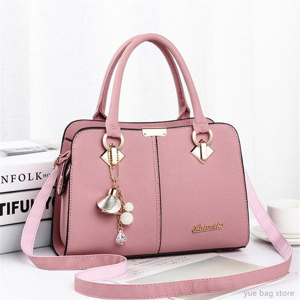 New Famous Designer Brand Bags Women Leather Handbags Luxury Ladies Hand Bags Purse Fashion Shoulder Bags Dropshipping 30#