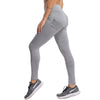 High Waist Booty Leggings Sport Women Fitness Yoga Pants Seamless Workout Gym Female Clothing Yoga Pants With Pockets For Women - Beige Street