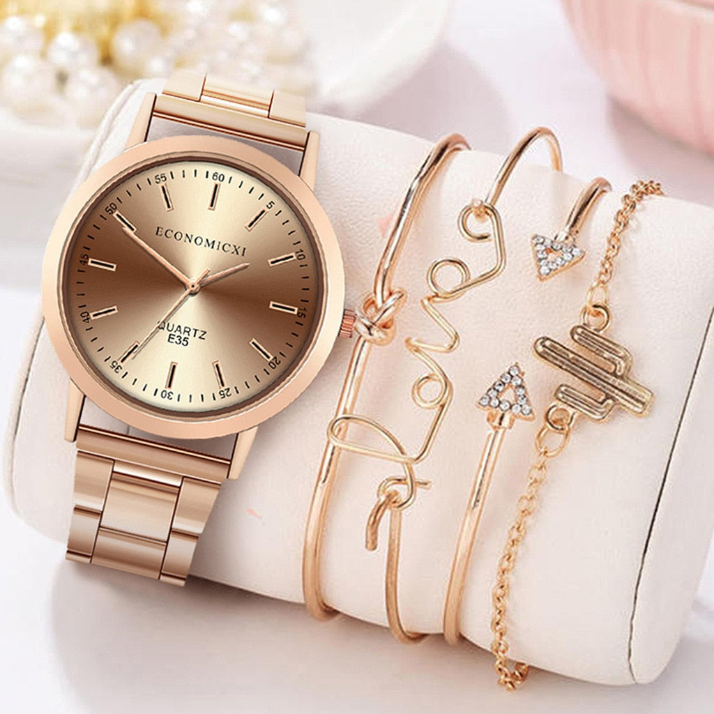 Luxury Watch Women Bracelet Watches Top Brand Ladies Casual Quartz Watch Steel Women's Wristwatch Женские Часы