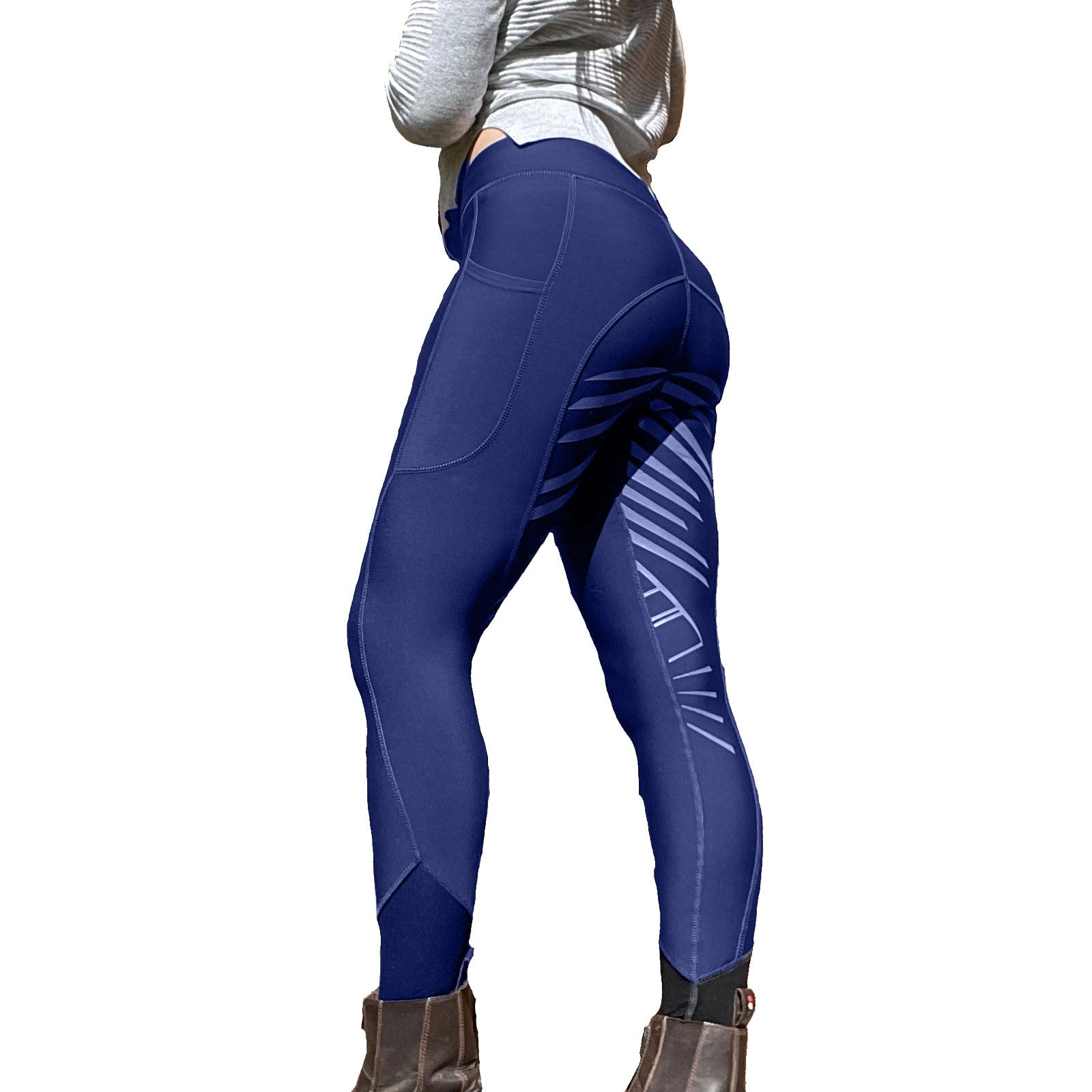 Women's Leggins Mujer Riding Pants Exercise Elastic Waist Leggings Sports Riding Equestrian Breeches Gym Clothing Leggins Mujer