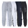 Loose Joggers Wide Women Men Elastic Waist Sports Pants Print Trousers Couple Leisure Streetwear Unisex Solid Sweatpants