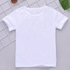 Children Boys Short Sleeve T Shirt Crown Only Child Big Brother Tee Tops Clothes White Casual Kids Tshirt - Beige Street