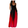 Elegant Fashion O-neck Sleeveless Floor-length Dresses - Beige Street