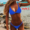 Women Bandeau Bandage Bikini Set Push-up Brazilian Swimwear Beachwear Swimsuit Swimwear Women Summer 2022 Sexy Bathing Suit