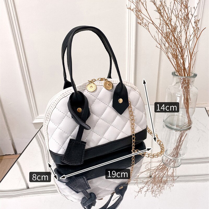 Messenger Bag For Women Trend Female Shoulder Bag Fashion Ladies Crossbody Bags Handbags Fashion Lingge Shell Bag Contrast Color